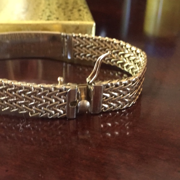 1960s vintage 12k Gold GF ID Name Tag Bracelet - Picture 3 of 5